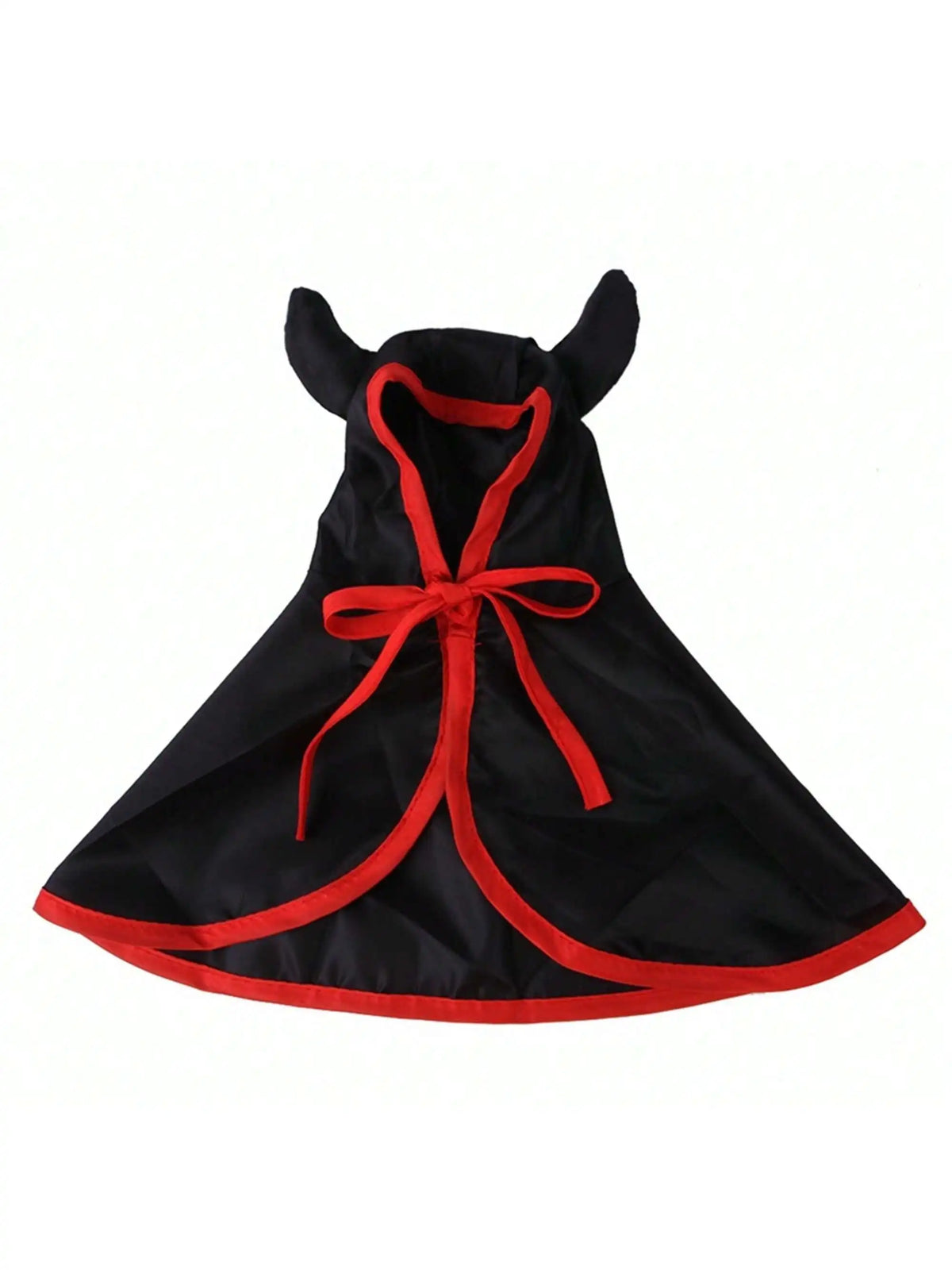 Halloween Dog Costume Cute Cat Dog Cape Cosplay Devil Hat Headband Adjustable Vampire Cloak Demon Hair Hoop Funny Pet Cape