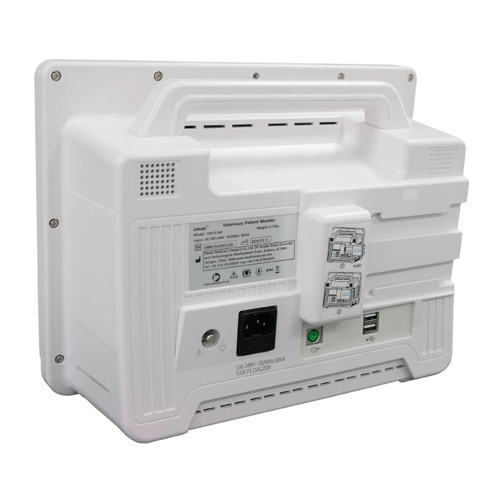 DAWEI Portable Veterinary Monitor 6 Parameter