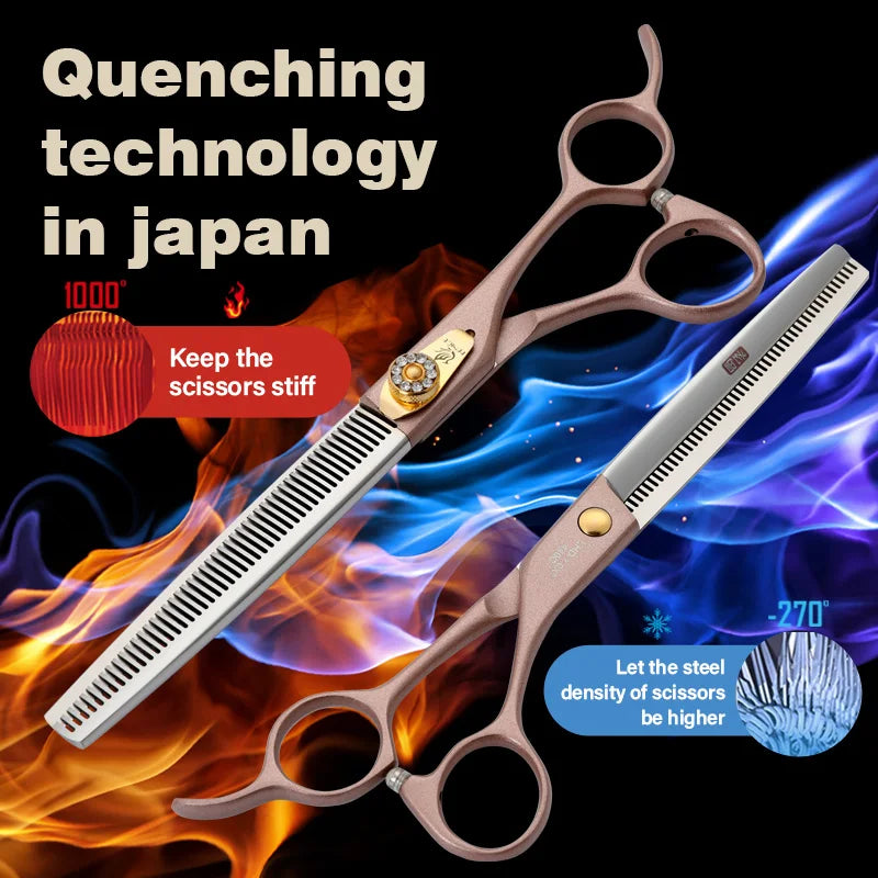 Fenice Pet Grooming Thinning Scissors JP440C 35 Percent