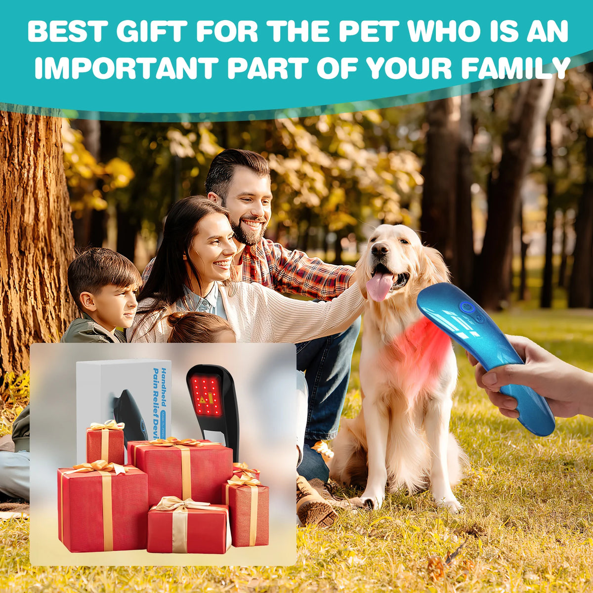 Pet Cold Laser Therapy Device 620nm 18 Diodes
