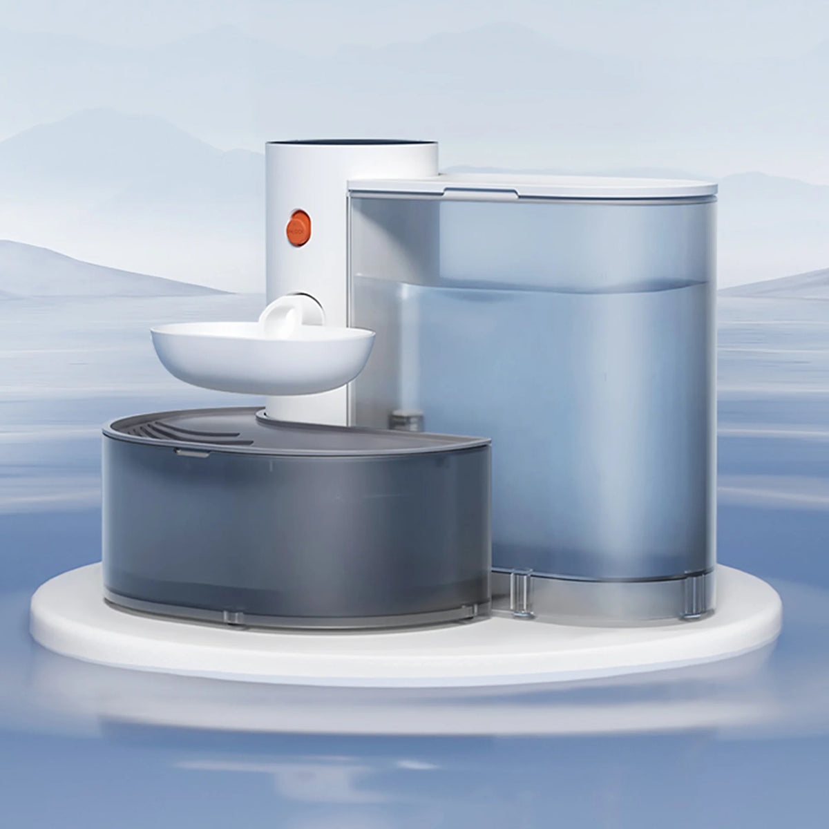 Automatic Stainless Steel Wireless Pet Water Dispenser