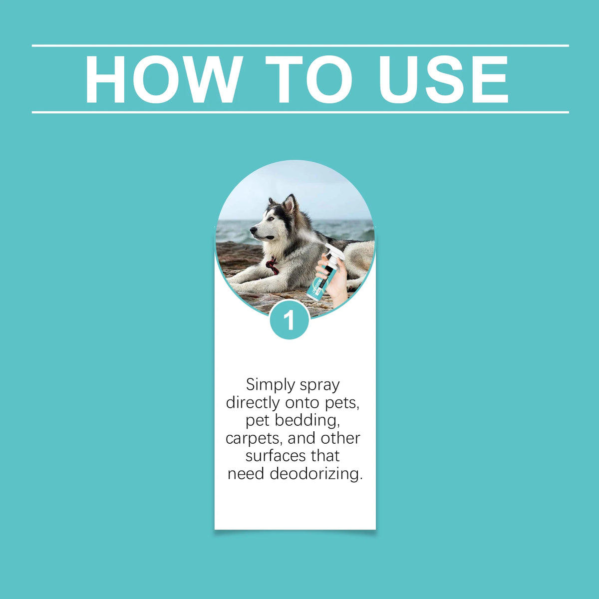 120ML Pet Deodorant Spray Gentle Formula Cleaning Hair Dirts Lasting Fresh Fragrance Eliminate Odors Promote Pet Health Pet Deodorizing Spray