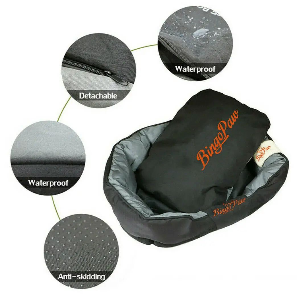 BINGOPAW Waterproof Orthopedic Dog Bed For Pets