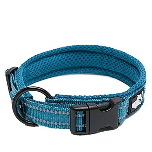 TrueLove Adjustable Nylon Padded Reflective Pet Collar