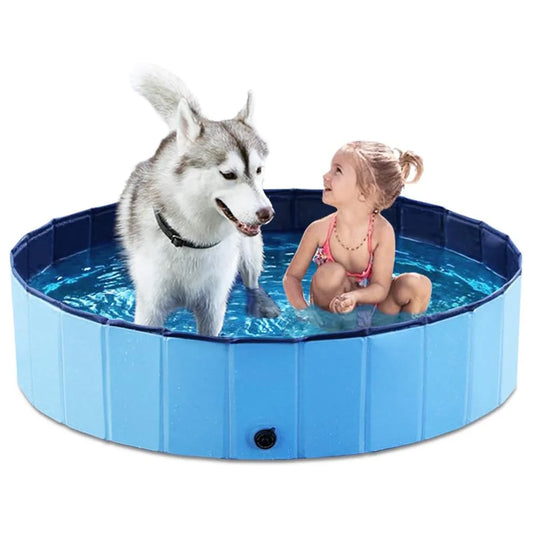 Foldable Portable Dog Pool For Bathing And Grooming