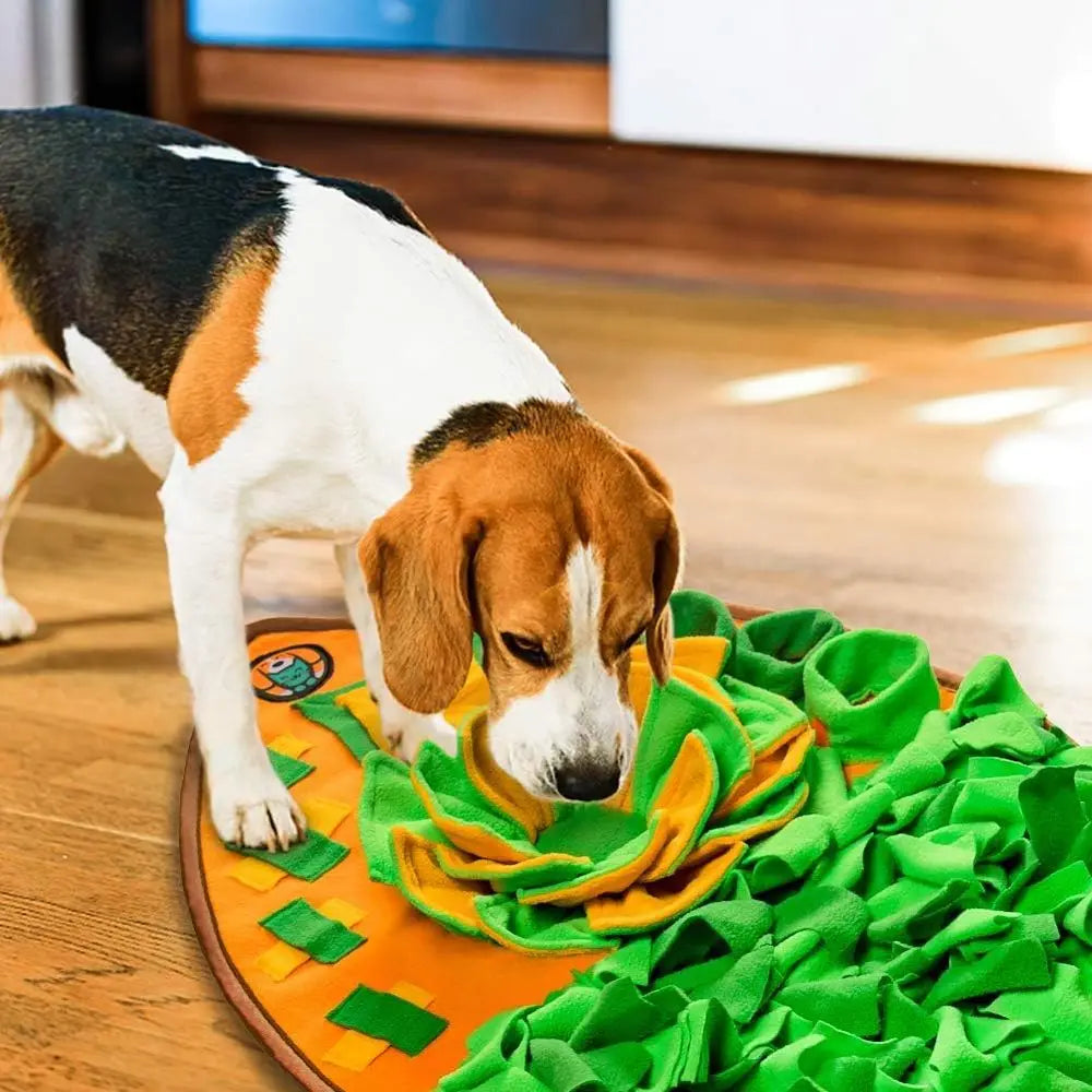 Interactive Dog Snuffle Mat For Natural Foraging And Training