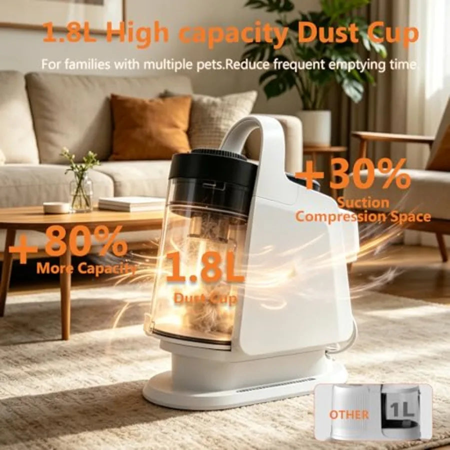 Professional Pet Grooming Vacuum With Low Noise Suction