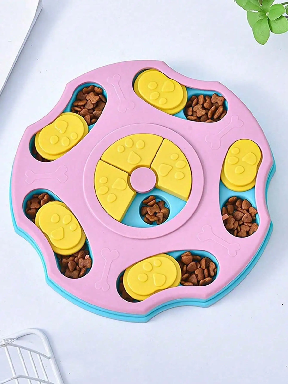 Dog Puzzle Toy Slow Feeder Dispenser For Cat And Dog