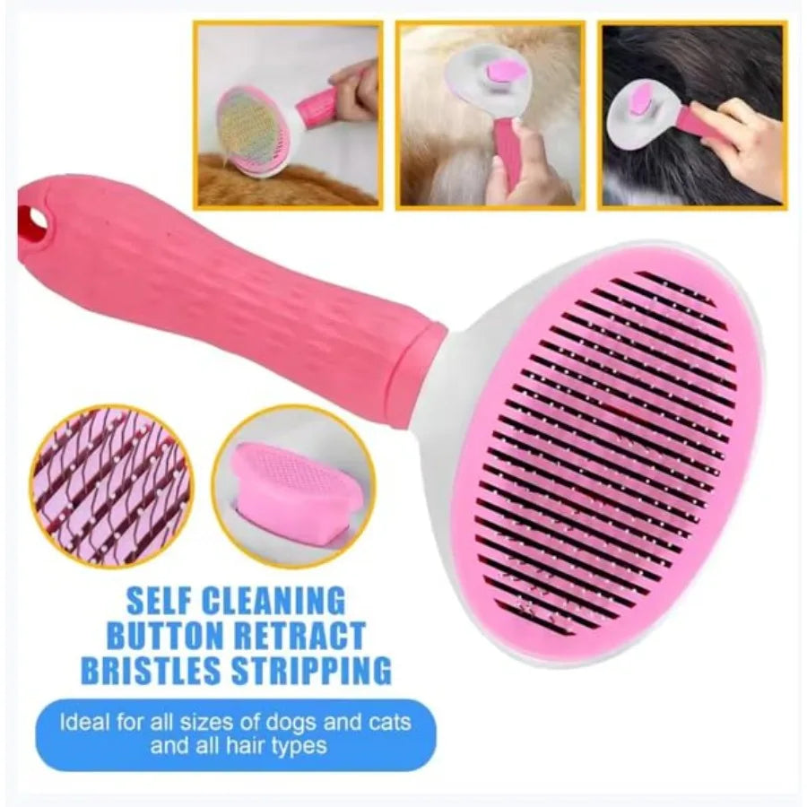 Complete Dog Cat Grooming Kit With Deshedding Brush Set