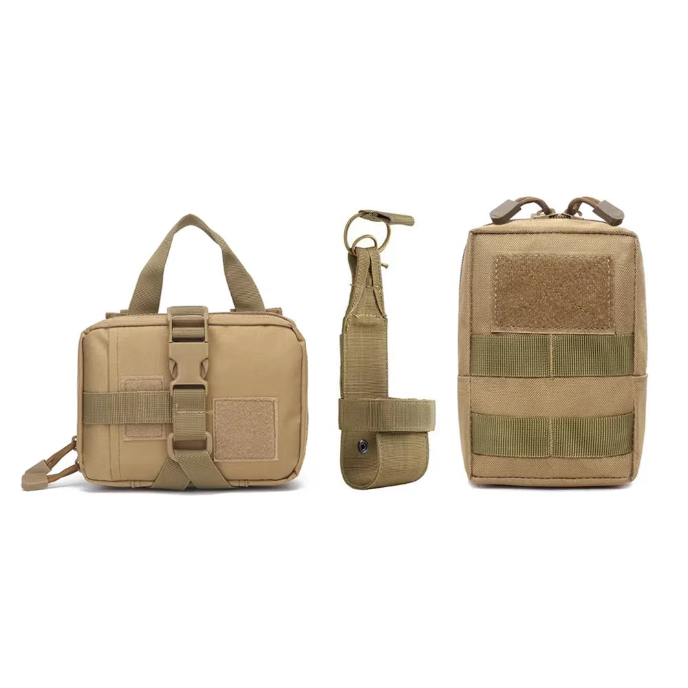 Dog Tactical Molle Pouches Set For Harness Attachments