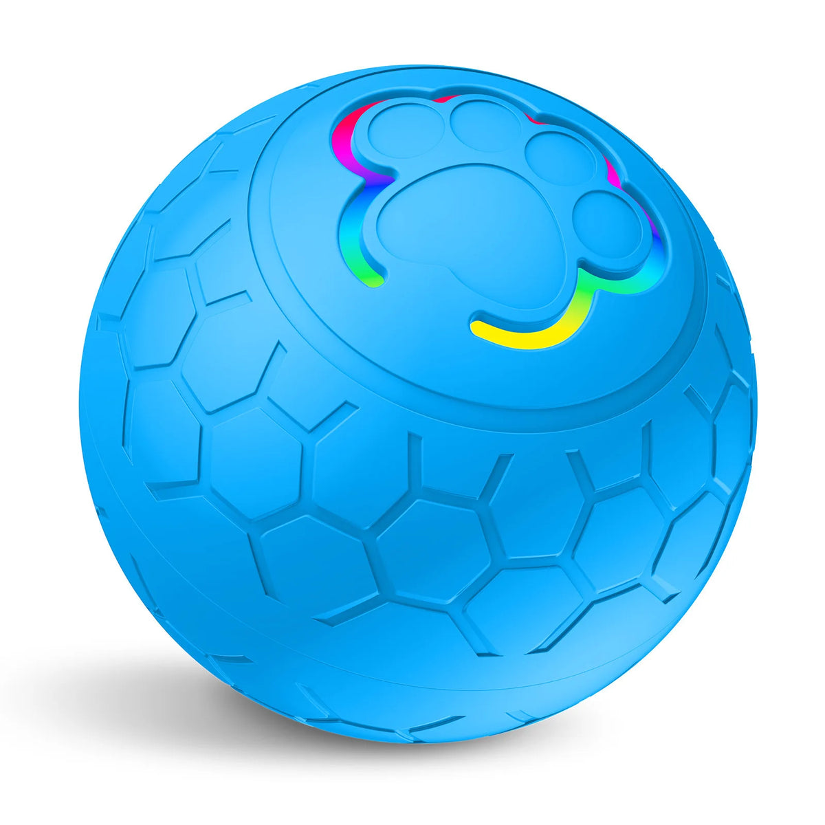 Automatic Bouncing Electronic Dog Toy Ball With Interactive Lights