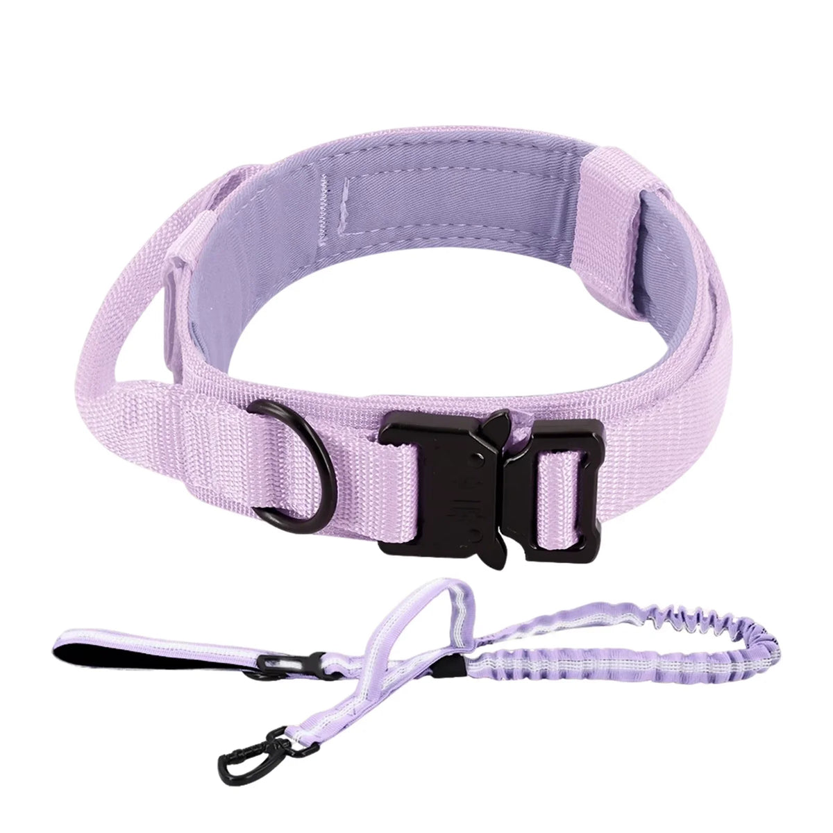 Adjustable Tactical Dog Collar and Leash Set