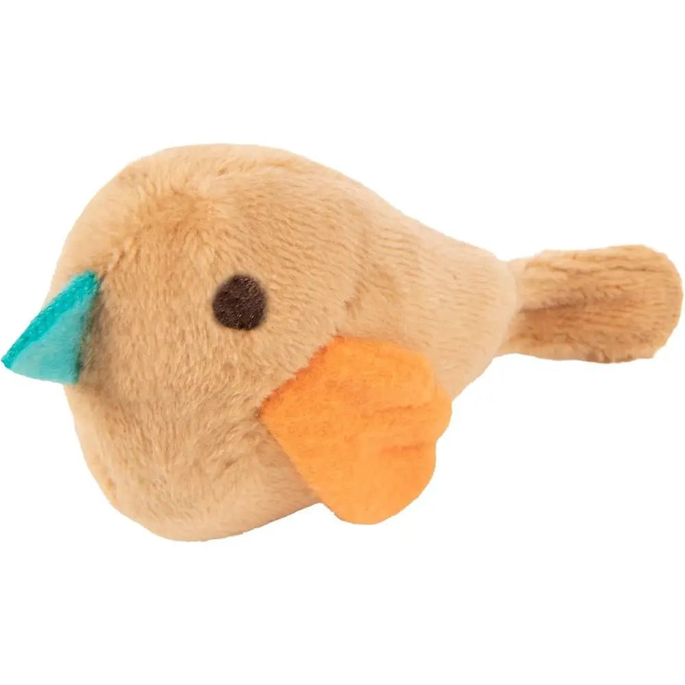 Chickadee Chirp Eic Sound Cat Toy, Contains Catnip, Battery Powered - Light Brown, One Size
