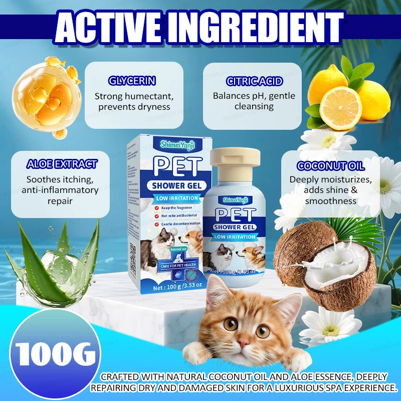 Waterless Dry Shampoo Foam For Cats And Dogs