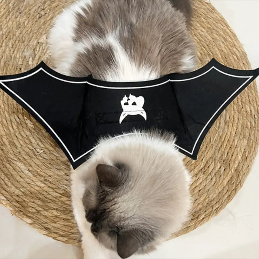 Halloween Bat Wings Costume: Funny Devil Print For Cats Dogs, Perfect For Party