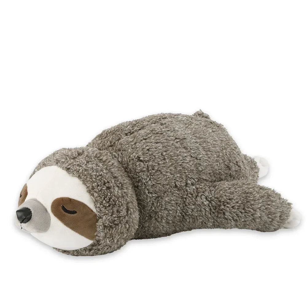 Dog Christmas Gift Sloth Plush Puppy Heartbeat Toy Calming Anxiety Relief Sleep Aid Crate Training Stocking Stuffer