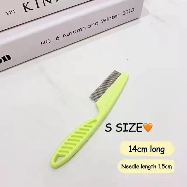 Pet Hair Grooming Flea Comb For Cats And Dogs