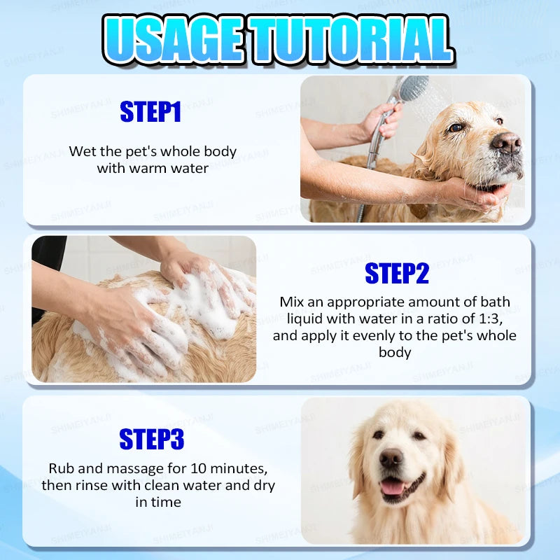 Waterless Dry Shampoo Foam For Cats And Dogs