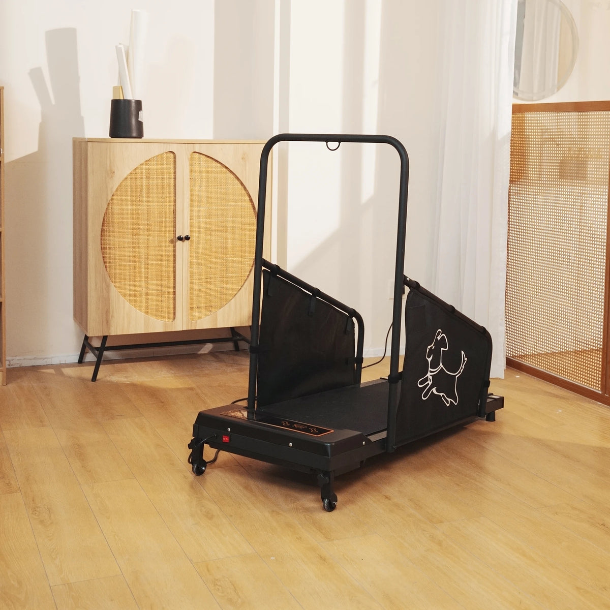 Indoor Dog Treadmill With Quiet Motor And Safety Rails