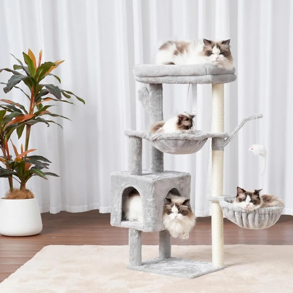 NBVCX Cat Tree Tower Condo With Scratching Posts