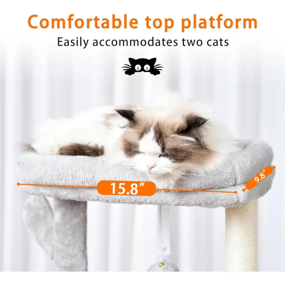 NBVCX Cat Tree Tower Condo With Scratching Posts