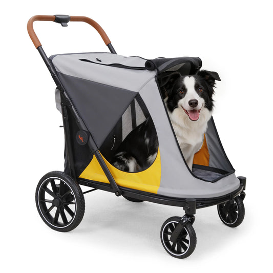 Dog Stroller for Large Dogs Folding Jogger With Storage