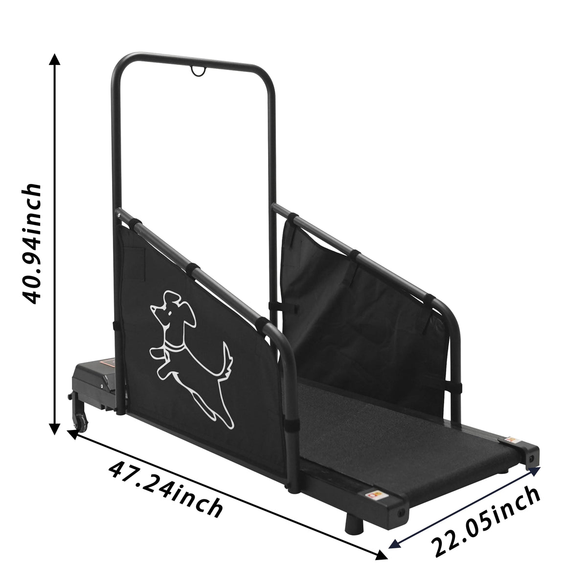 Indoor Dog Treadmill With Quiet Motor And Safety Rails