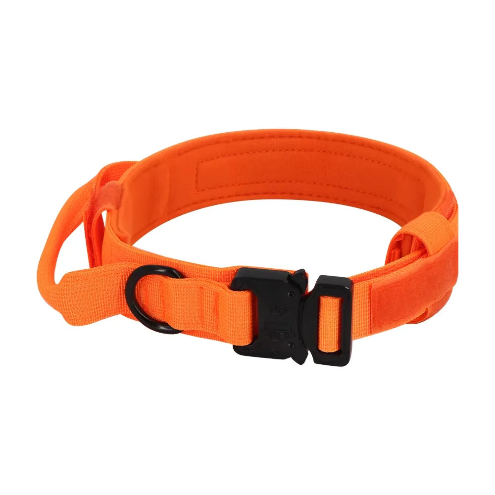 Adjustable Tactical Dog Collar and Leash Set