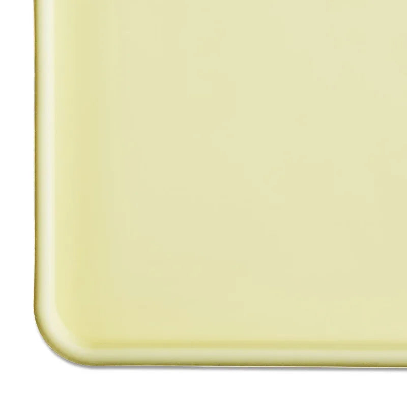 Medium Silicone Pet Feeding Mat, Beige, 19" x 12"，Raised edge design helps contain food and water.