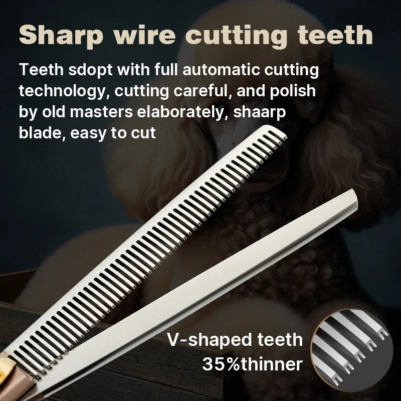 Fenice Pet Grooming Thinning Scissors JP440C 35 Percent