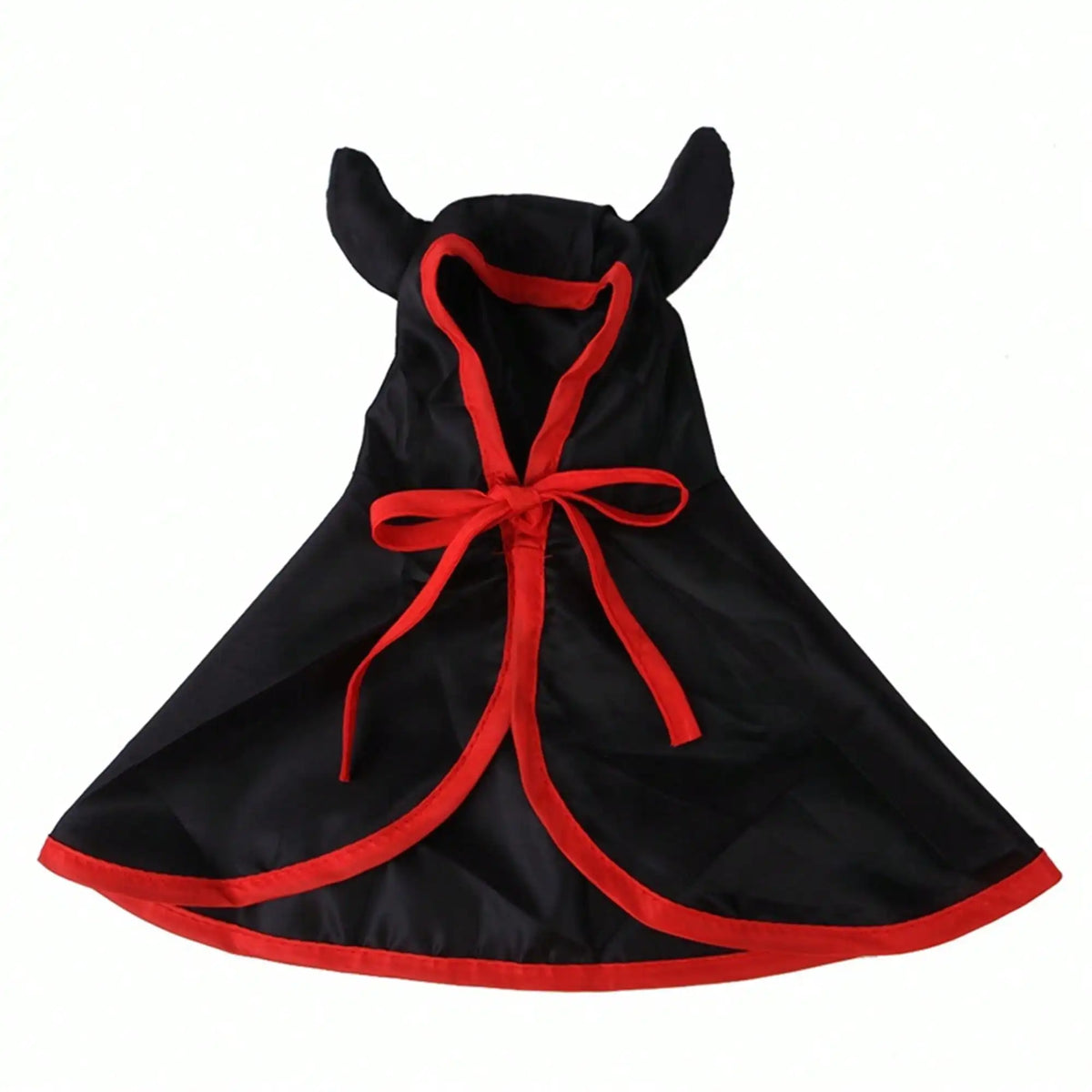 Halloween Dog Costume Cute Cat Dog Cape Cosplay Devil Hat Headband Adjustable Vampire Cloak Demon Hair Hoop Funny Pet Cape