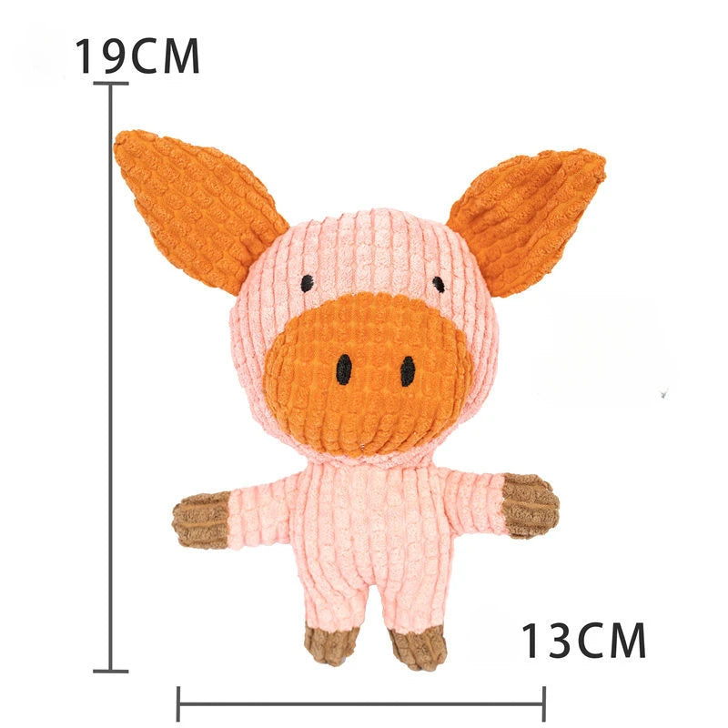 Plush Duck Dog Toy For Chewing And Teeth Grinding