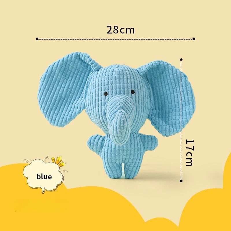Plush Duck Dog Toy For Chewing And Teeth Grinding