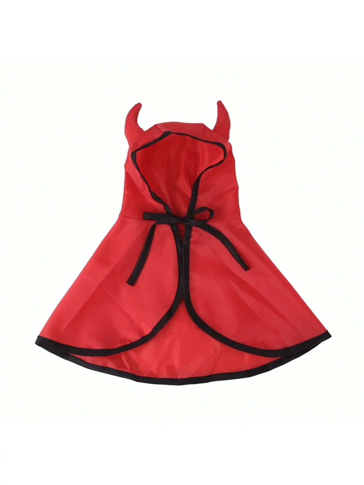 Halloween Dog Costume Cute Cat Dog Cape Cosplay Devil Hat Headband Adjustable Vampire Cloak Demon Hair Hoop Funny Pet Cape