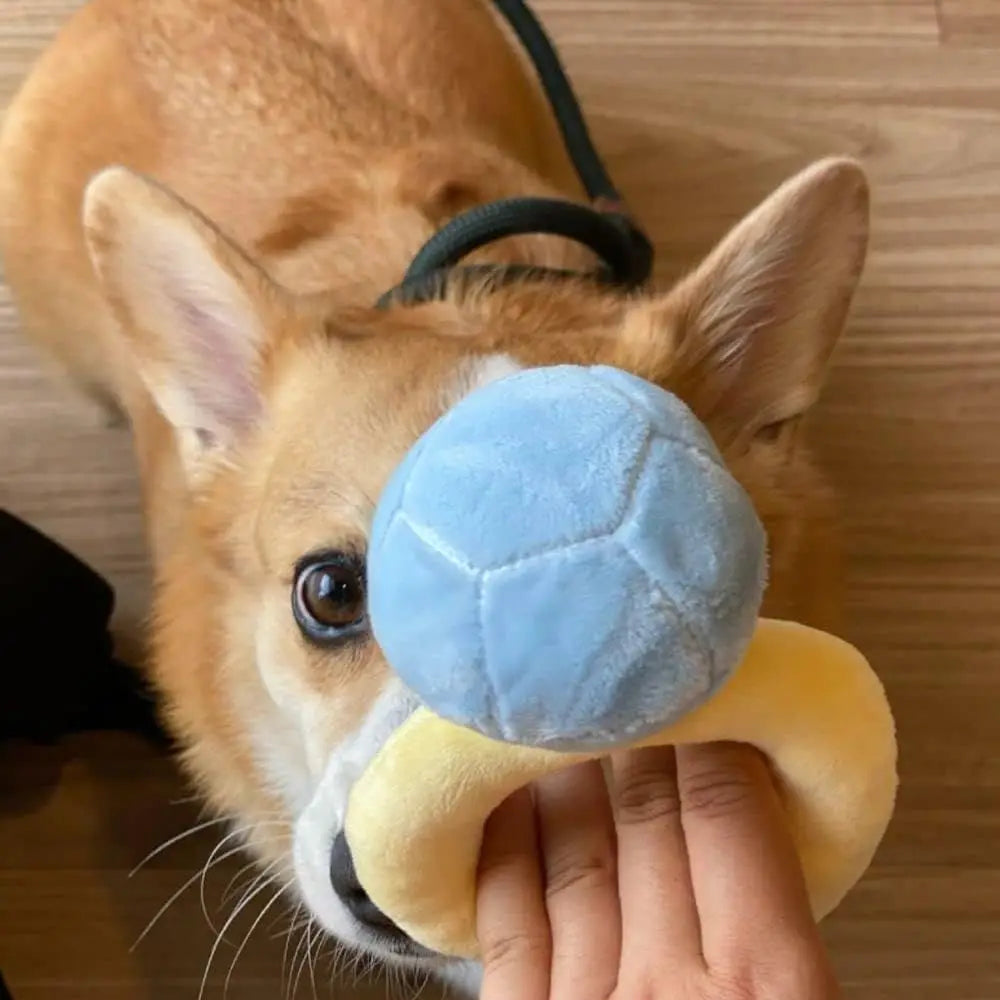 Squeaky Diamond Ring Plush Toy For Dogs