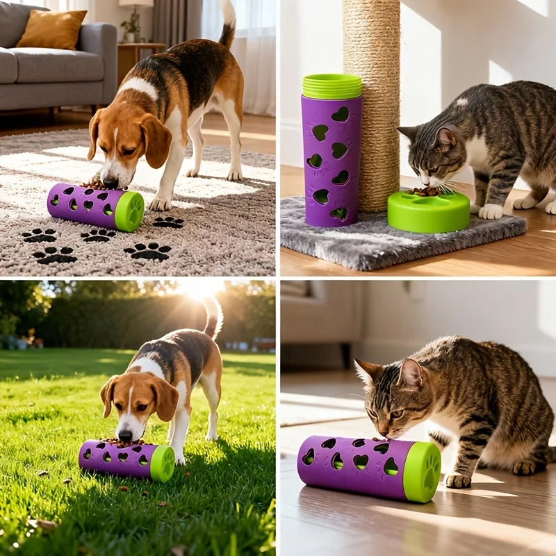 Interactive Detachable Slow Feeder Toy For Dogs And Cats
