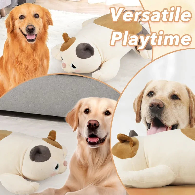 Puppy Heartbeat Toy with a Simulated Heartbeat Pet Sleep Pillow – Helps Relieve Anxiety and Fatigue