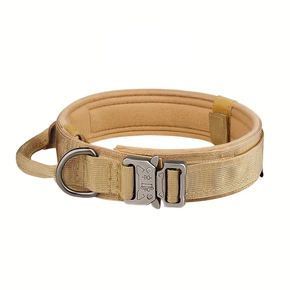 Adjustable Tactical Dog Collar and Leash Set