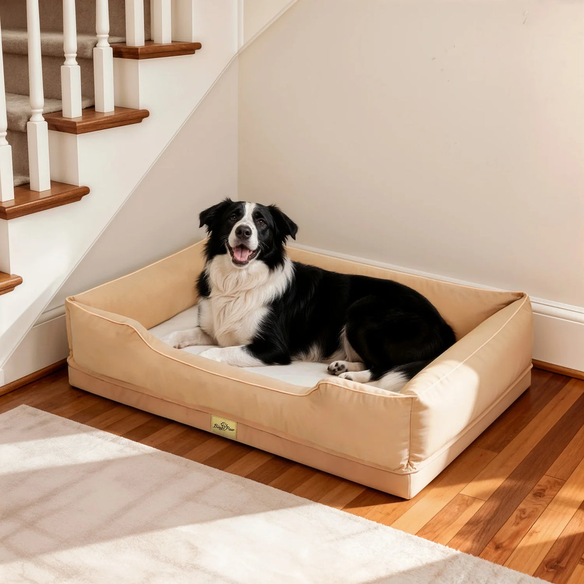 Bingopaw Orthopedic Dog Bed With Removable Waterproof Cover