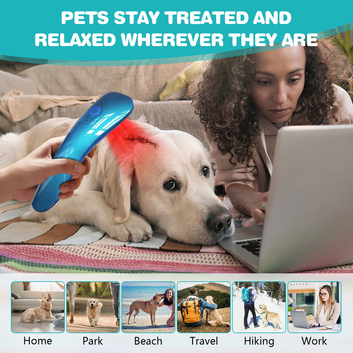 Pet Cold Laser Therapy Device 620nm 18 Diodes