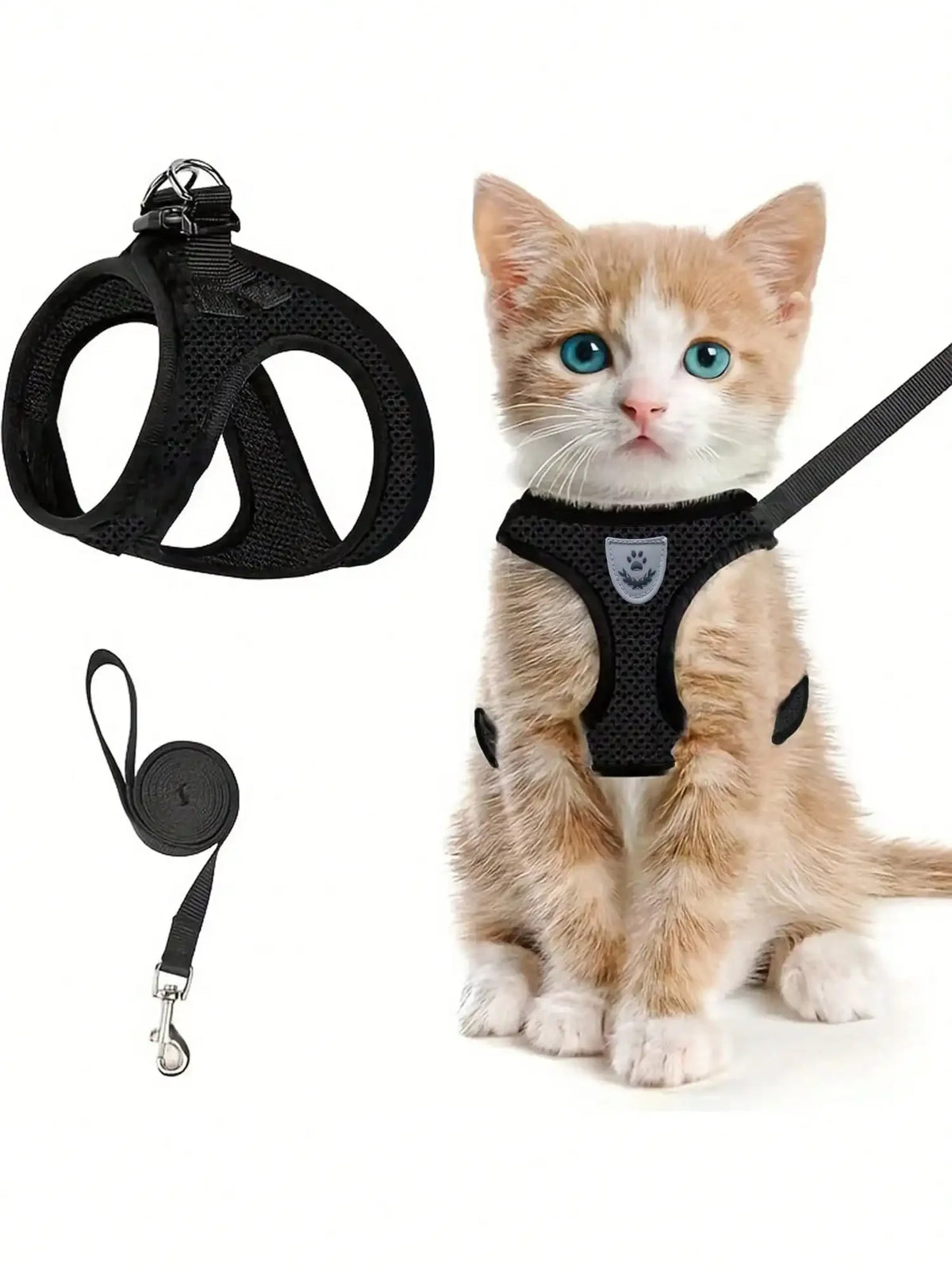 Breathable Chest And Back Strap For Dogs And Cats