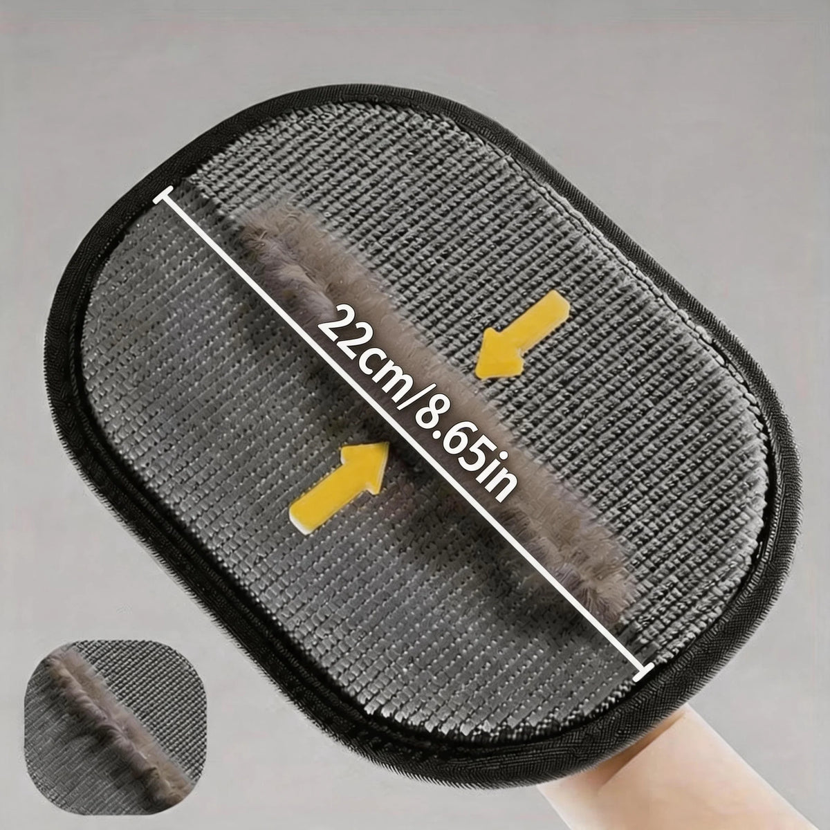 Double Sided Pet Grooming Gloves For Cat Hair Removal
