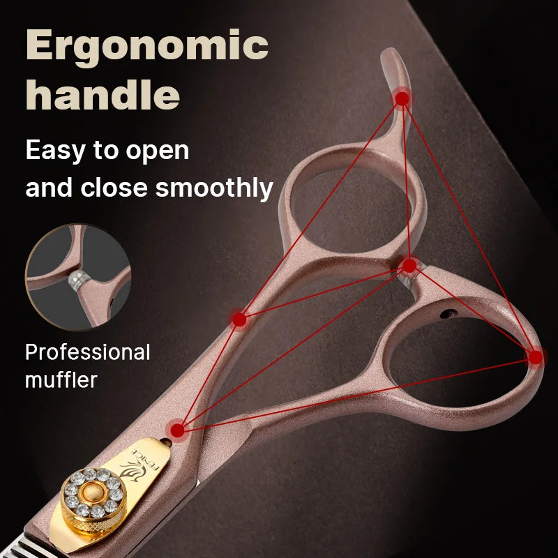Fenice Pet Grooming Thinning Scissors JP440C 35 Percent