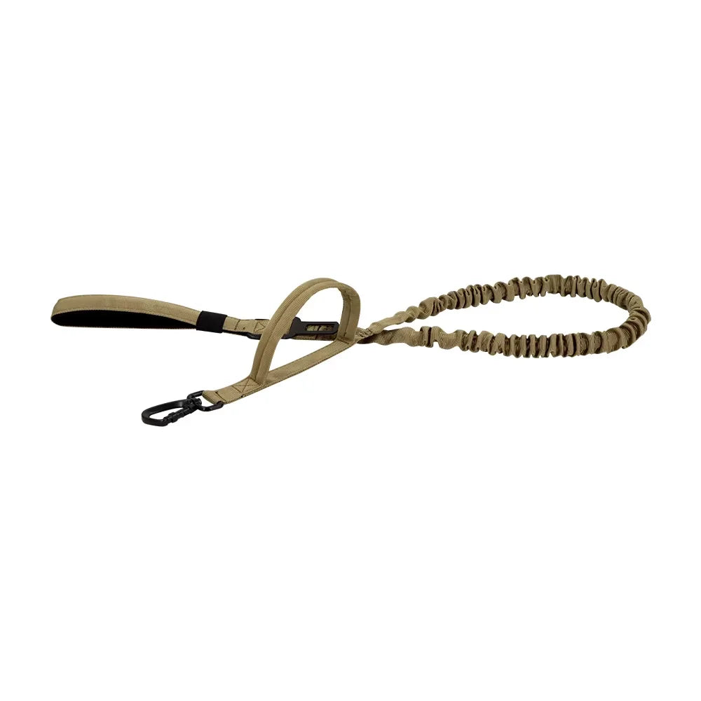 Military Dog Leash With Adjustable Quick Release And Dual Handles