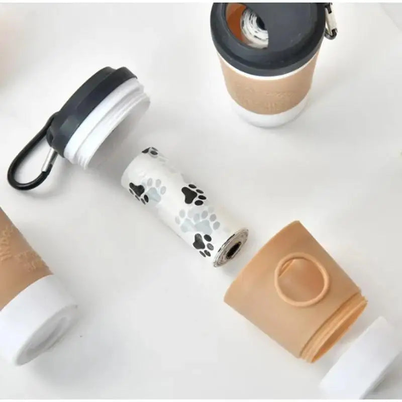 Portable Dog Waste Bag Dispenser For Outdoor Walking