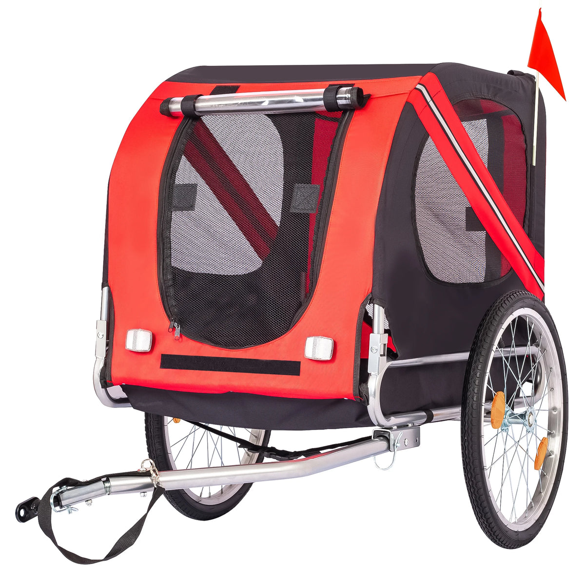TWISTER.CK Dog Bike Trailer with Quick Release Wheels