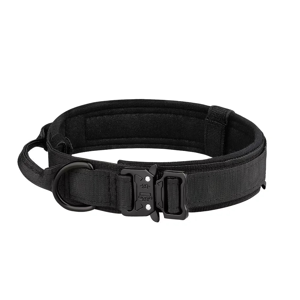 Adjustable Tactical Dog Collar and Leash Set