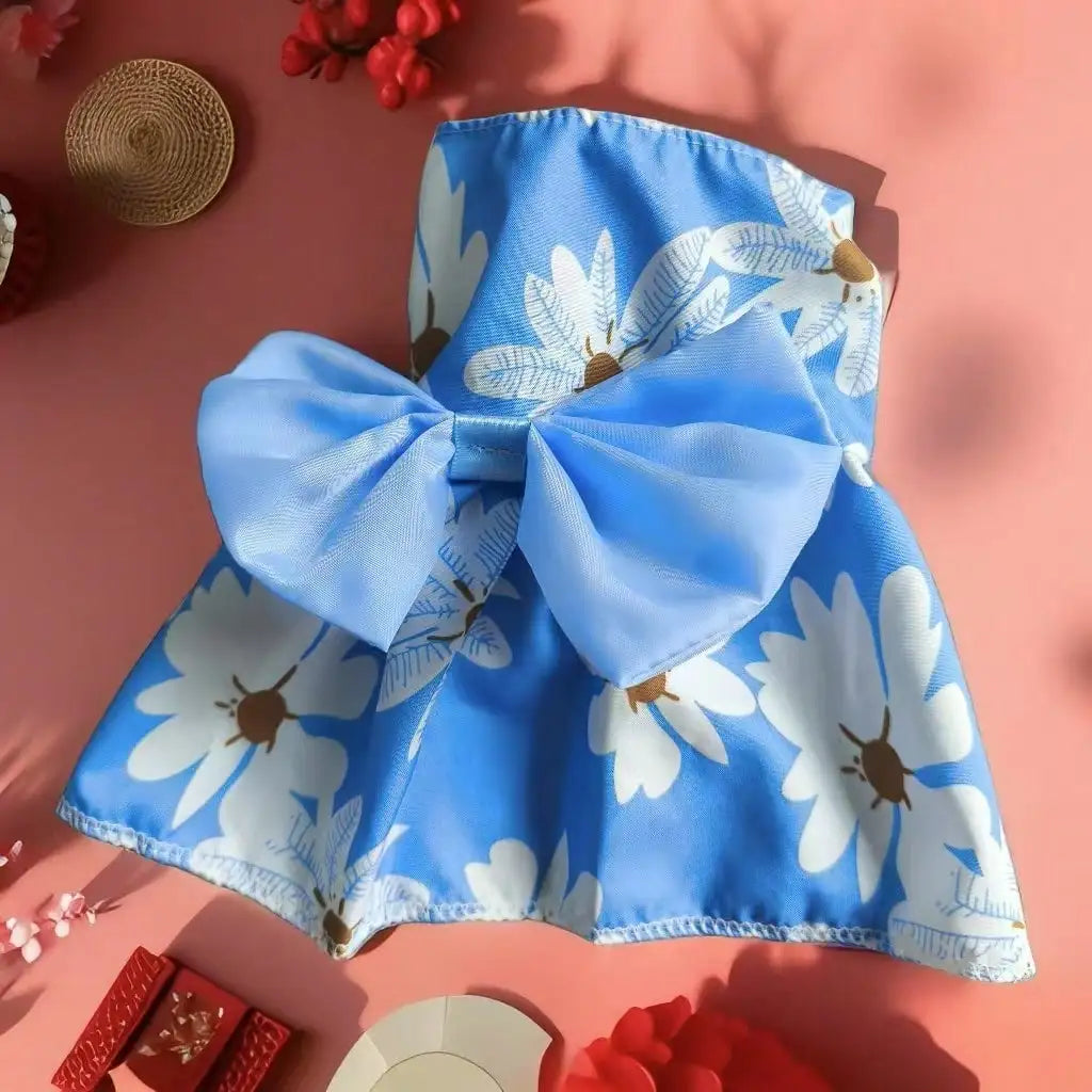 Floral And Fruit Pattern Pet Dress For Cats And Dogs
