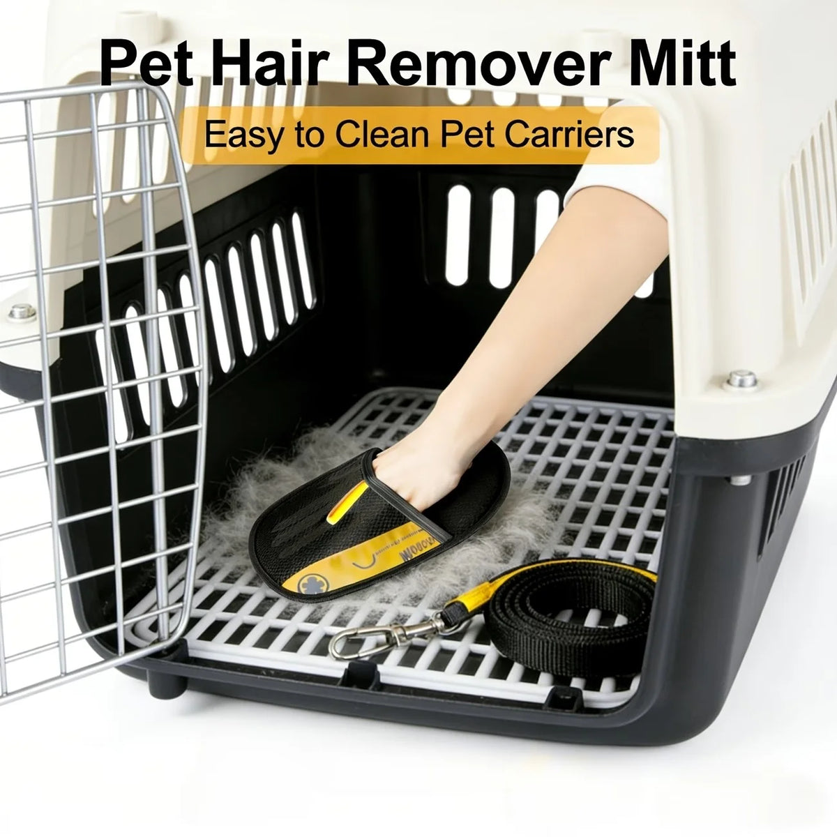 Double Sided Pet Grooming Gloves For Cat Hair Removal