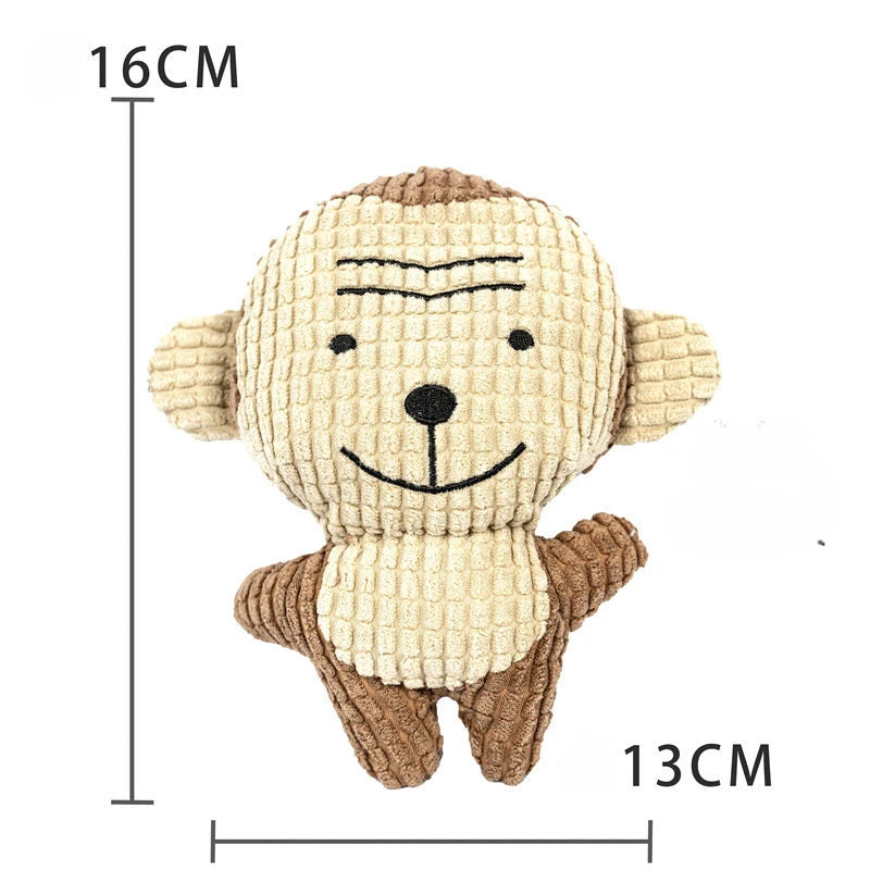 Plush Duck Dog Toy For Chewing And Teeth Grinding